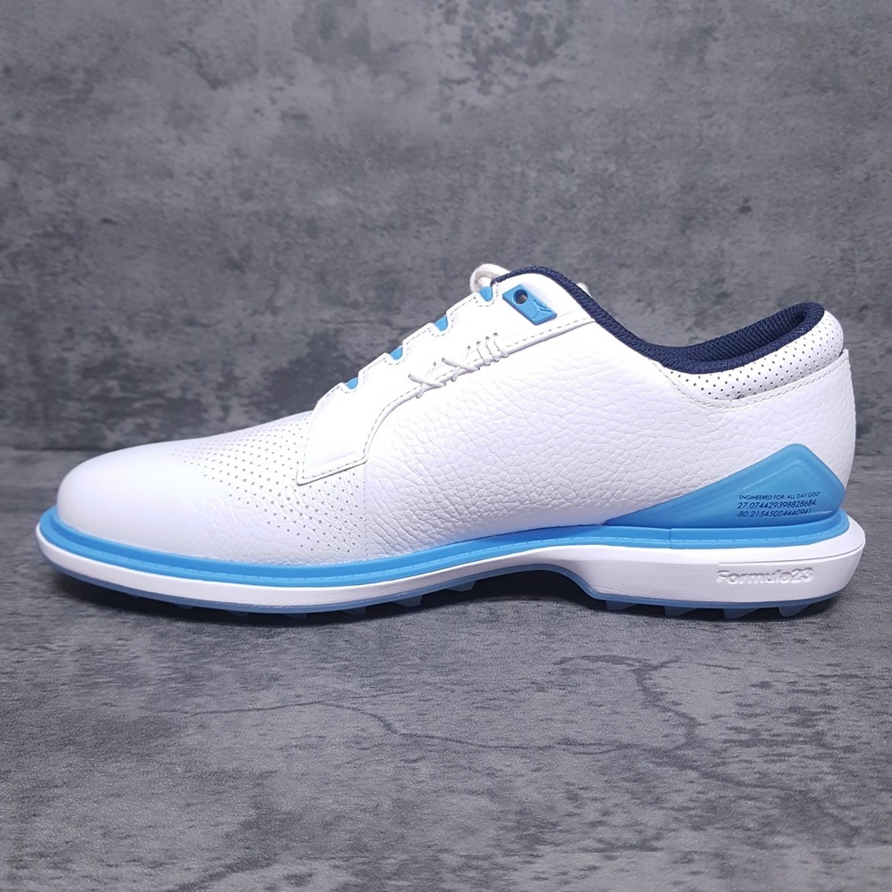 NIKE AIR JORDAN ADG 5 Golf Shoes Mens Size 9.5 Midnight Navy University Blue UNC - Picture 2 of 5